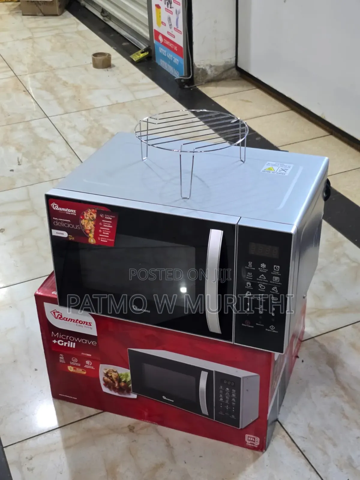 Ramtons Digital Microwave 23L With Grill