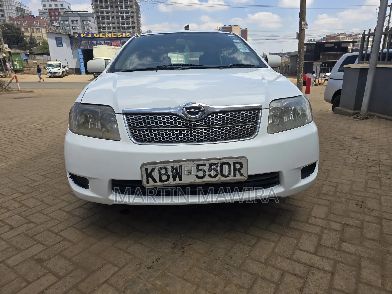 Toyota Corolla Fielder 2006 White