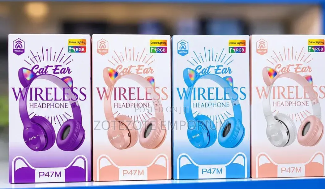 Cat Ear Wireless Earphones