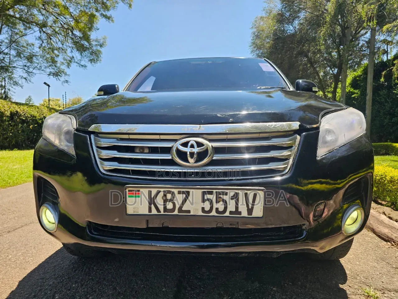 Toyota Vanguard 2013 Black