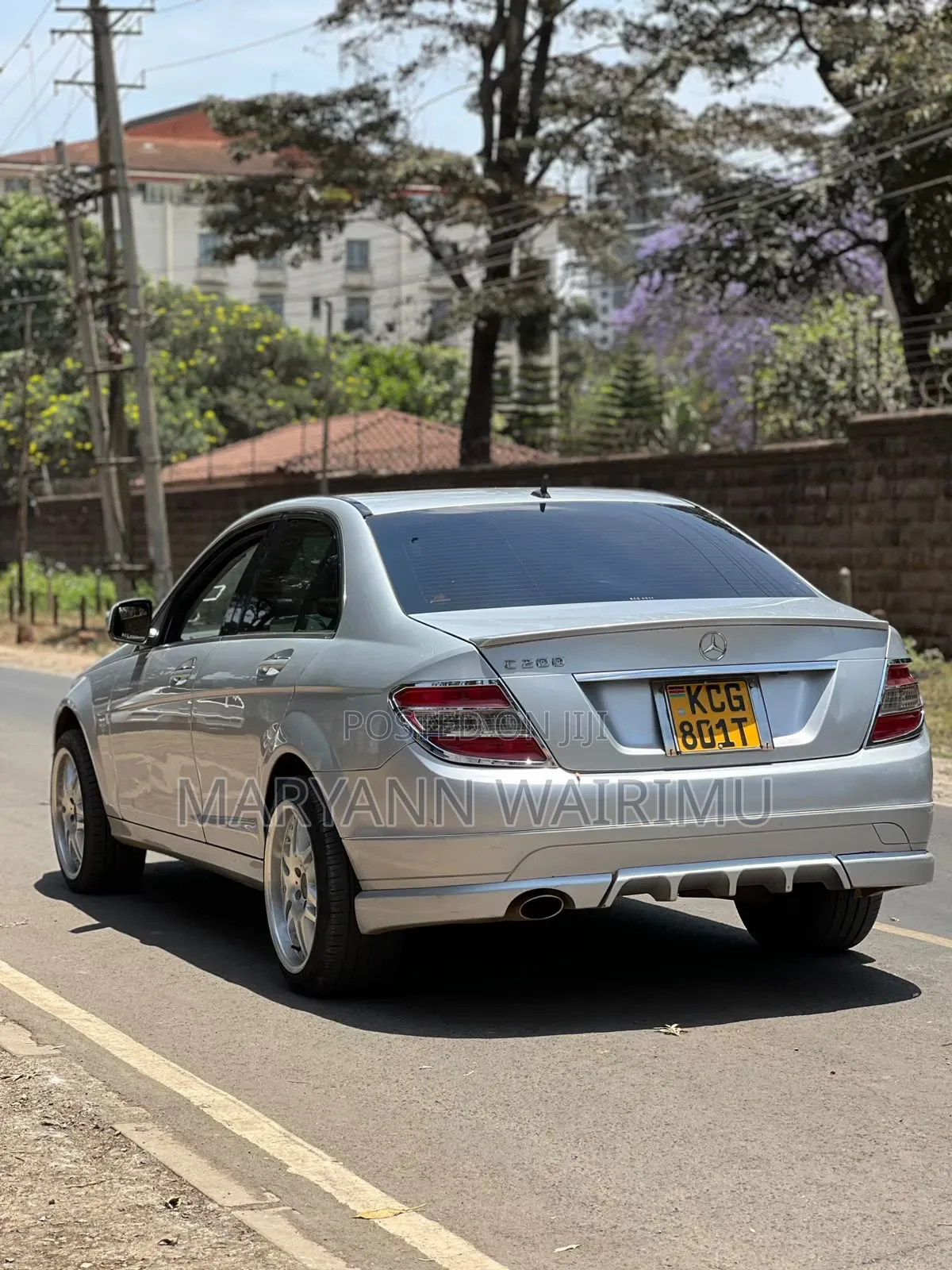 Mercedes-Benz C200 2009 Silver