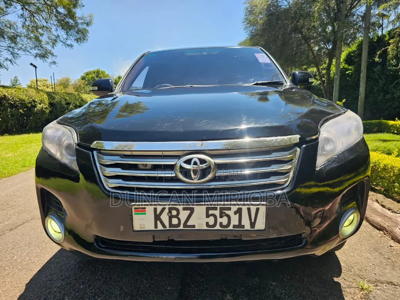 Toyota Vanguard 2013 Black