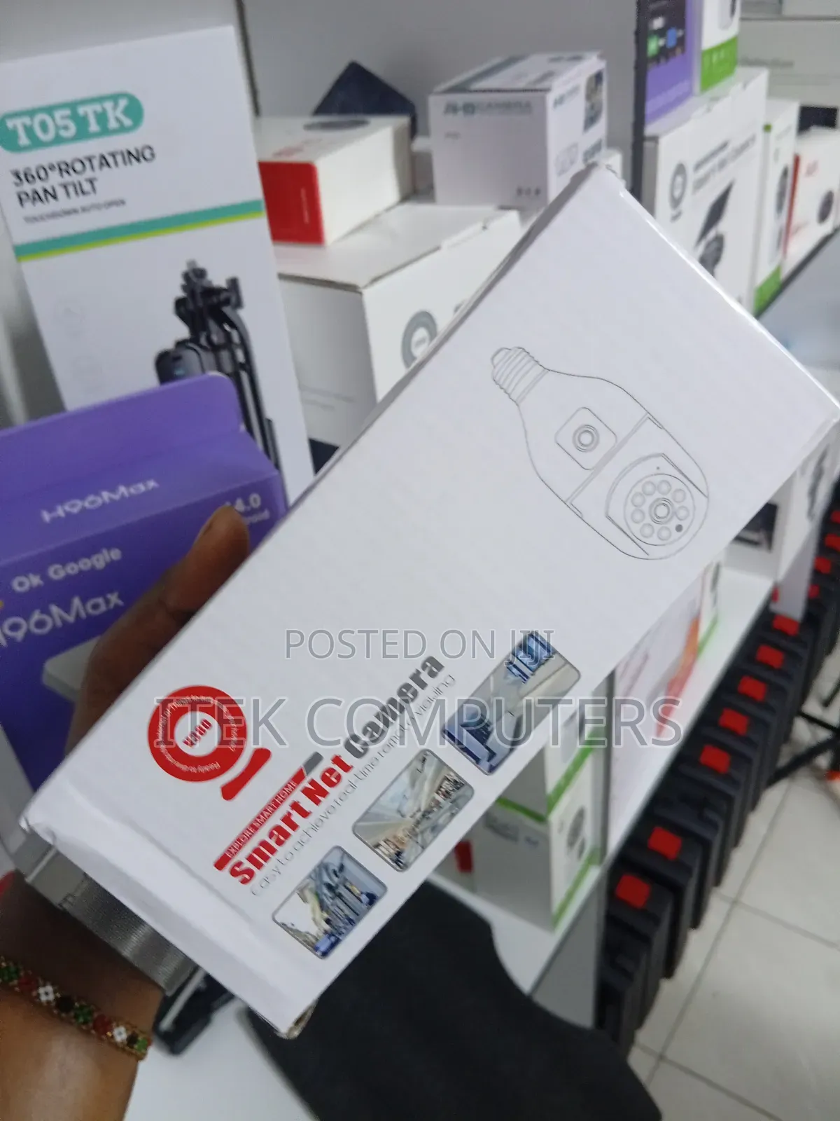 Smart Bulb CCTV Camera Dual Lens WiFi Security