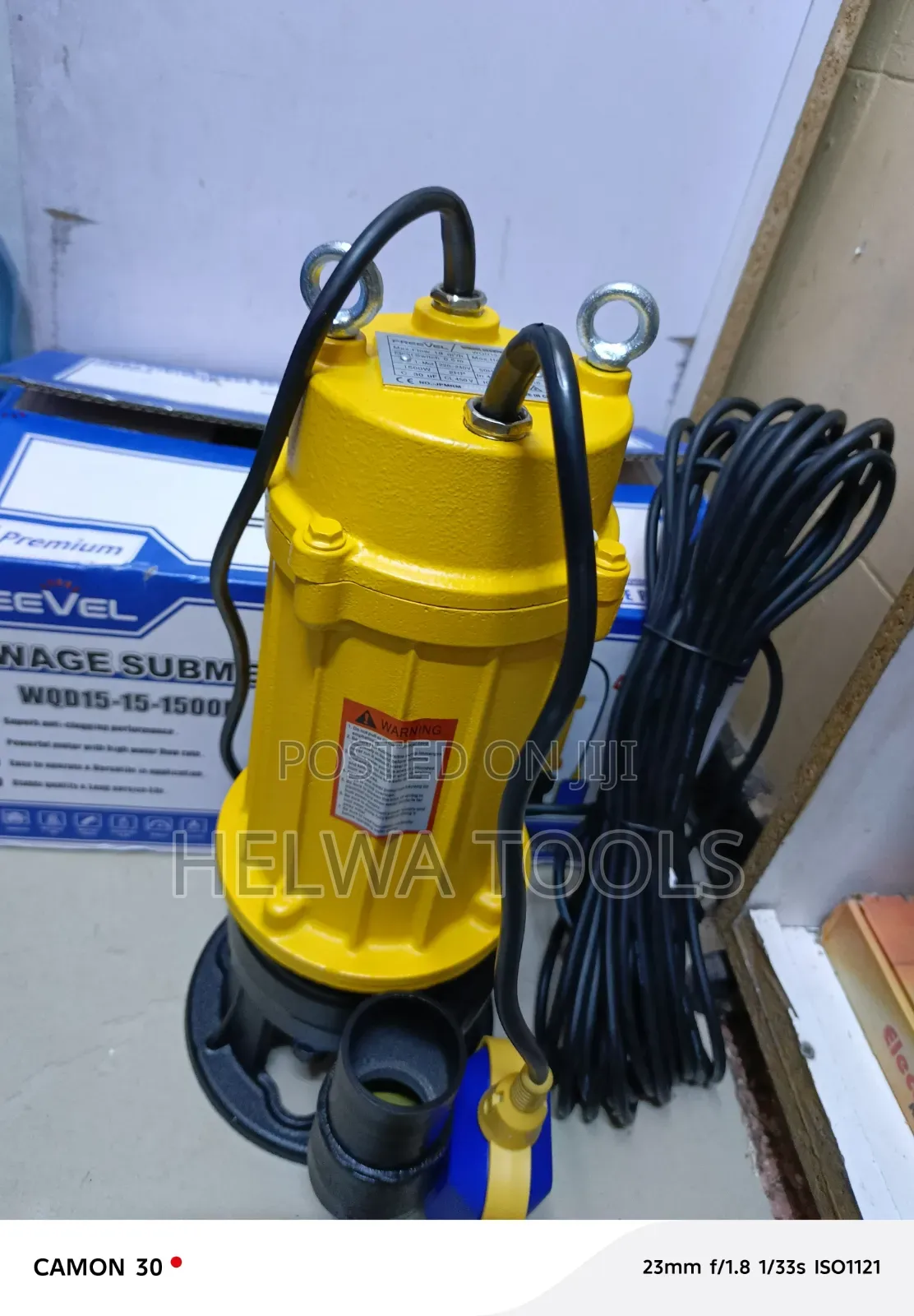 Sewage Submersible Pump/2 HP, 2 Inches