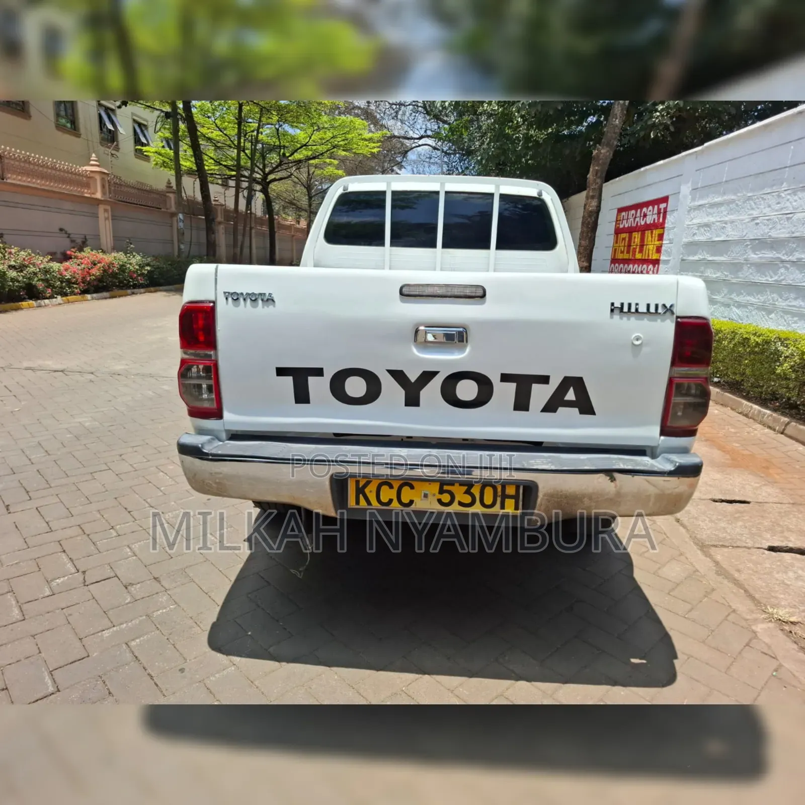 Toyota Hilux 2014 White