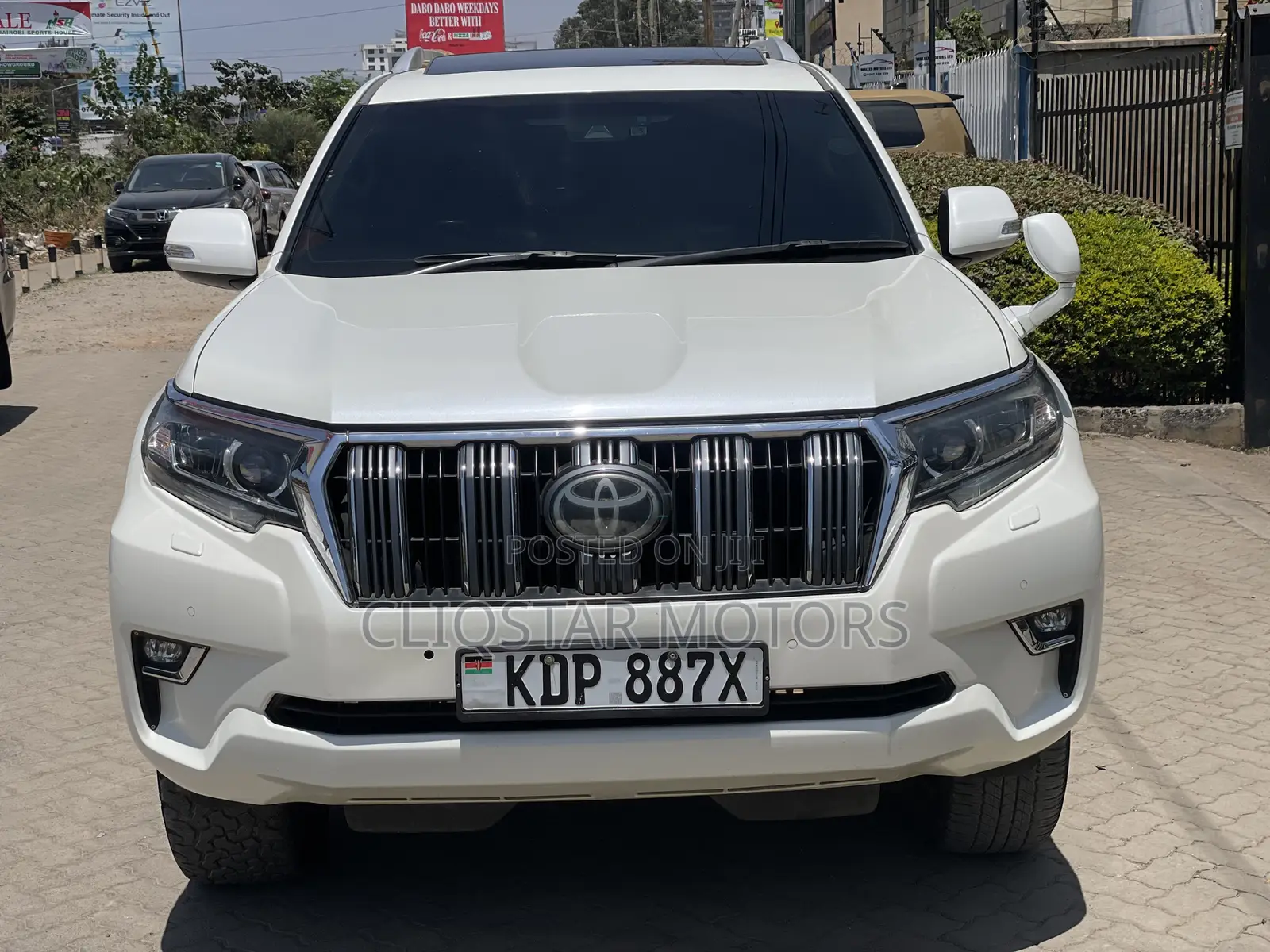 Toyota Land Cruiser Prado 2.8 2019 White