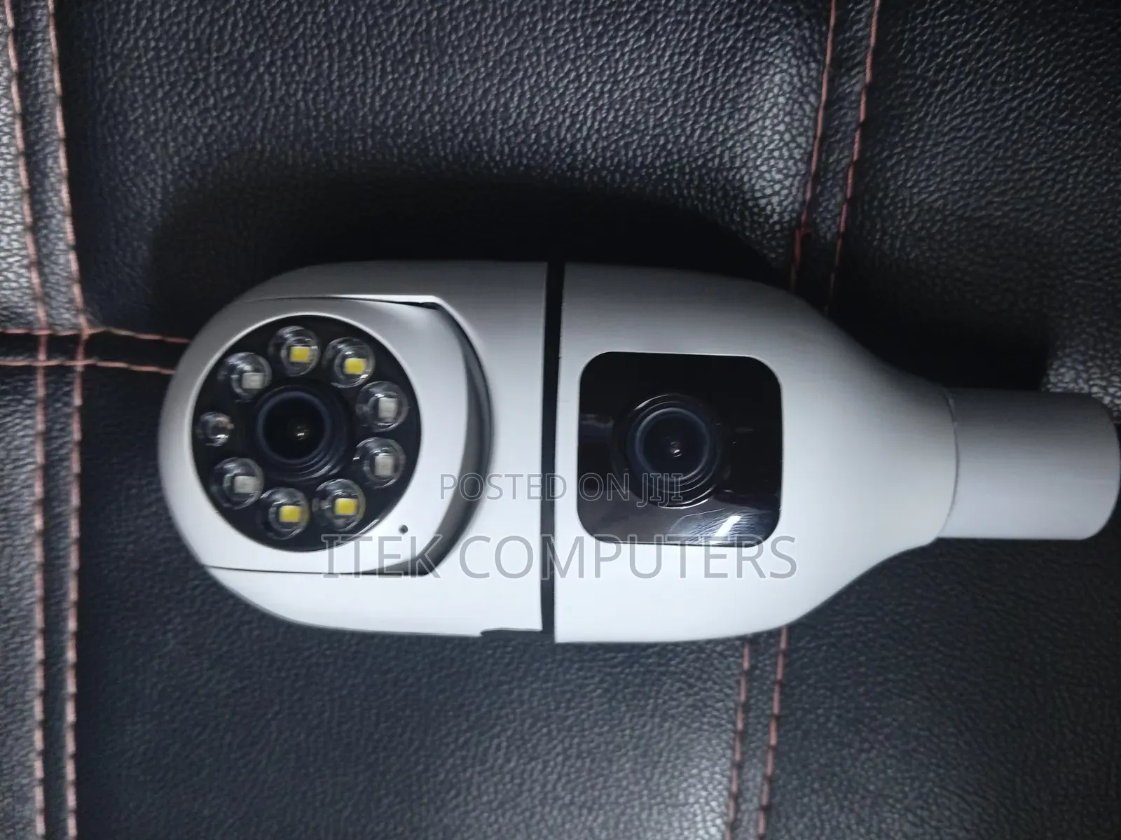 WiFi Smart Bulb CCTV Camera With Dual Lens