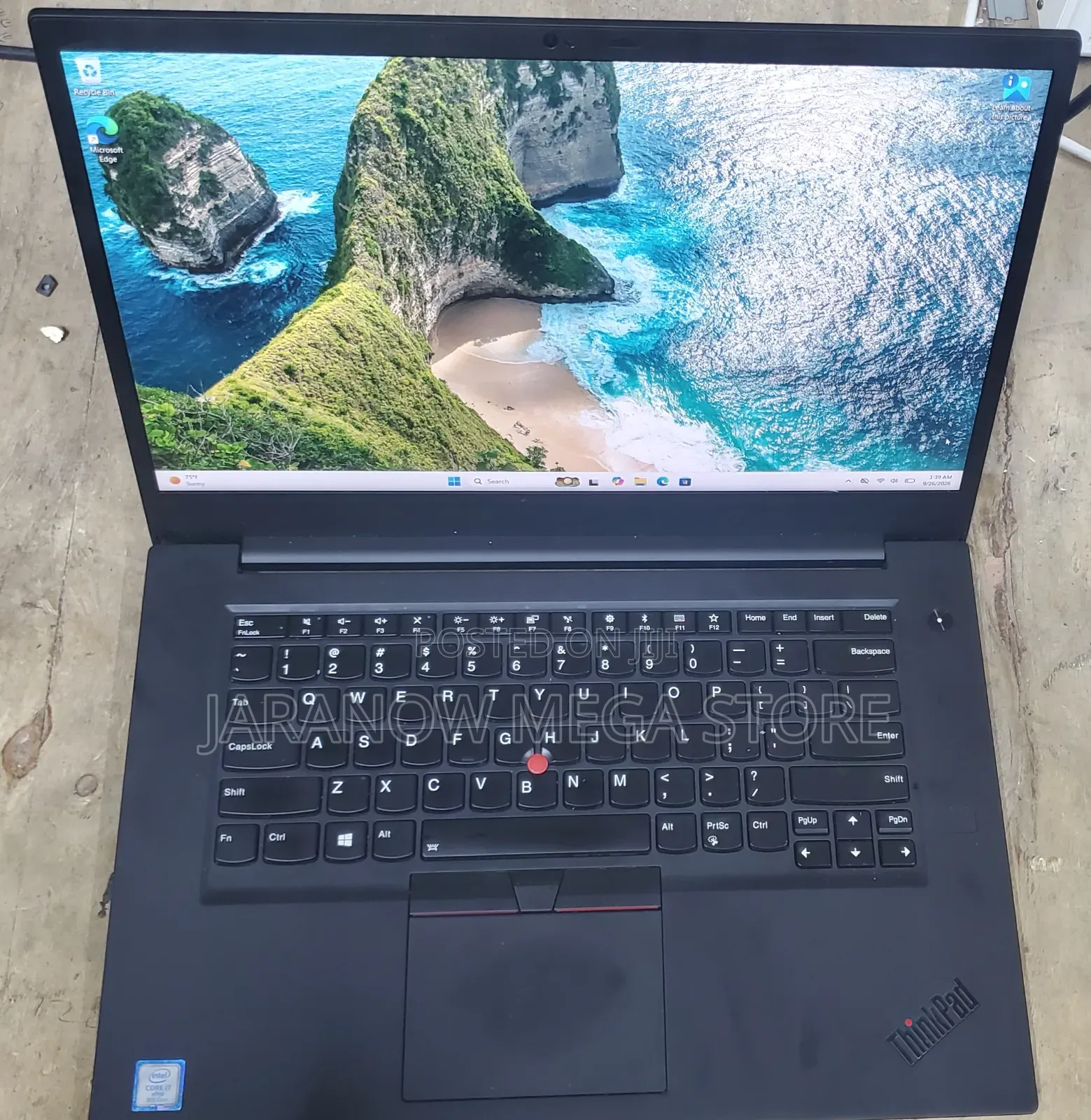 Laptop Lenovo ThinkPad P1 Gen 3 8GB Intel Core i7 SSD 256GB