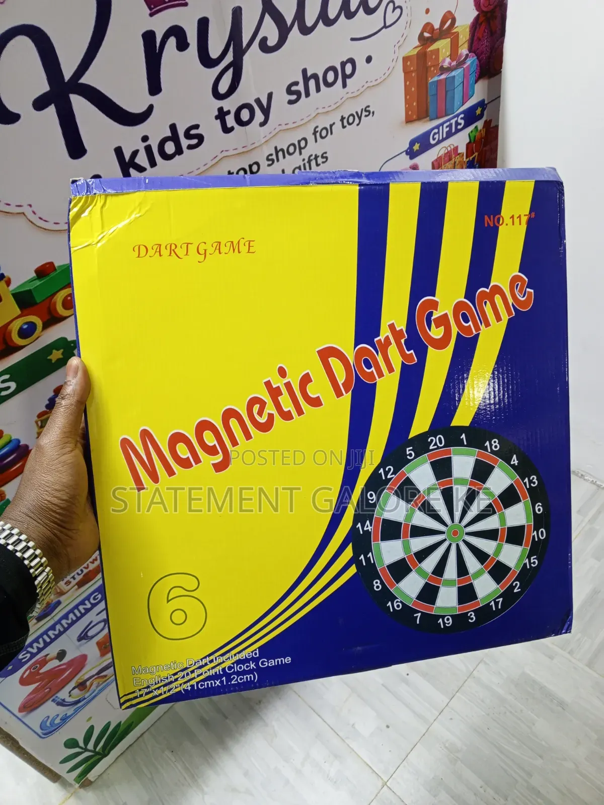 Magnetic Dartboard