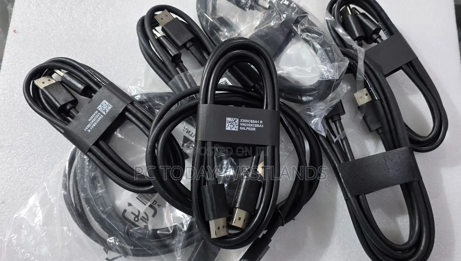 Genuine Dell OEM DisplayPort (DP) Video Cables - 6ft
