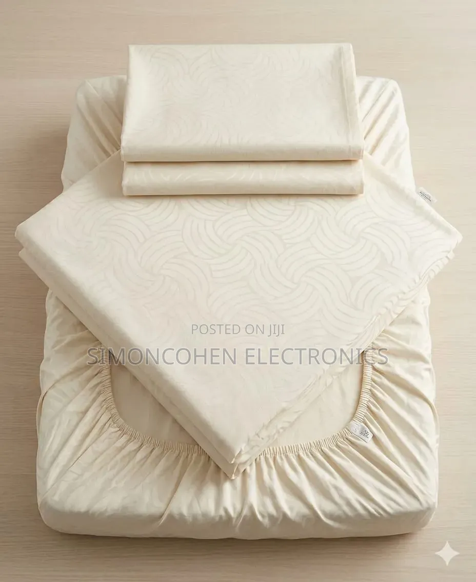 7×8 Luxury Cotton Stripped Bedsheets