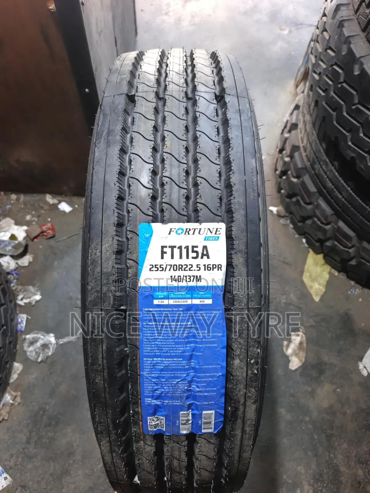 255/70r22.5 Fortune