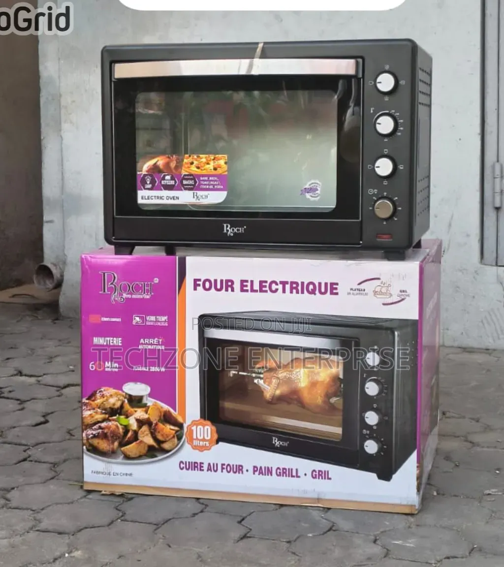Roch 100 Litres REO-100LM-G (B) – Electric Oven With Rotisserie 