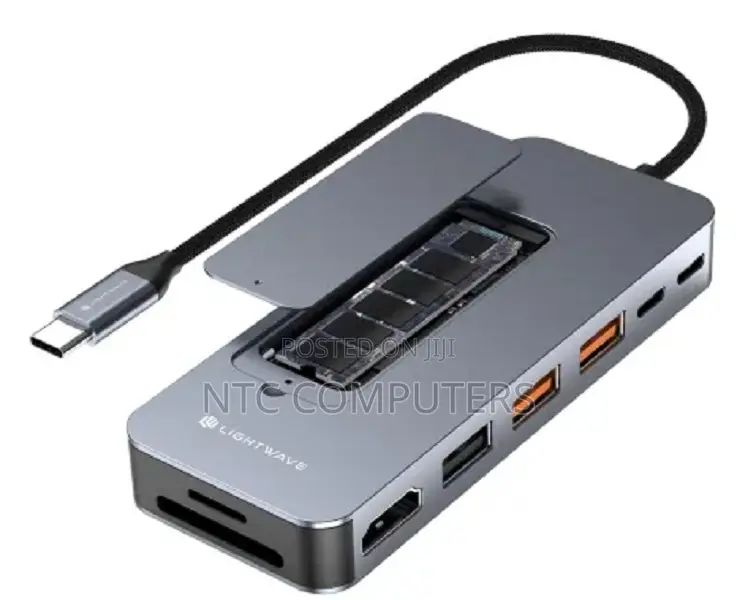 Lightwave Lw-Dock-9i1 - 9 in 1 Docking Station