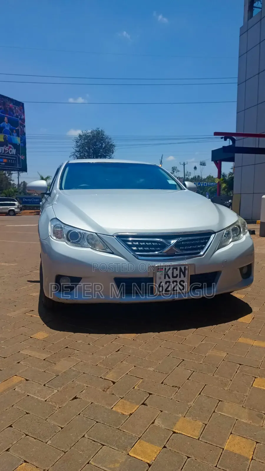 Toyota Mark X 2011 Gray