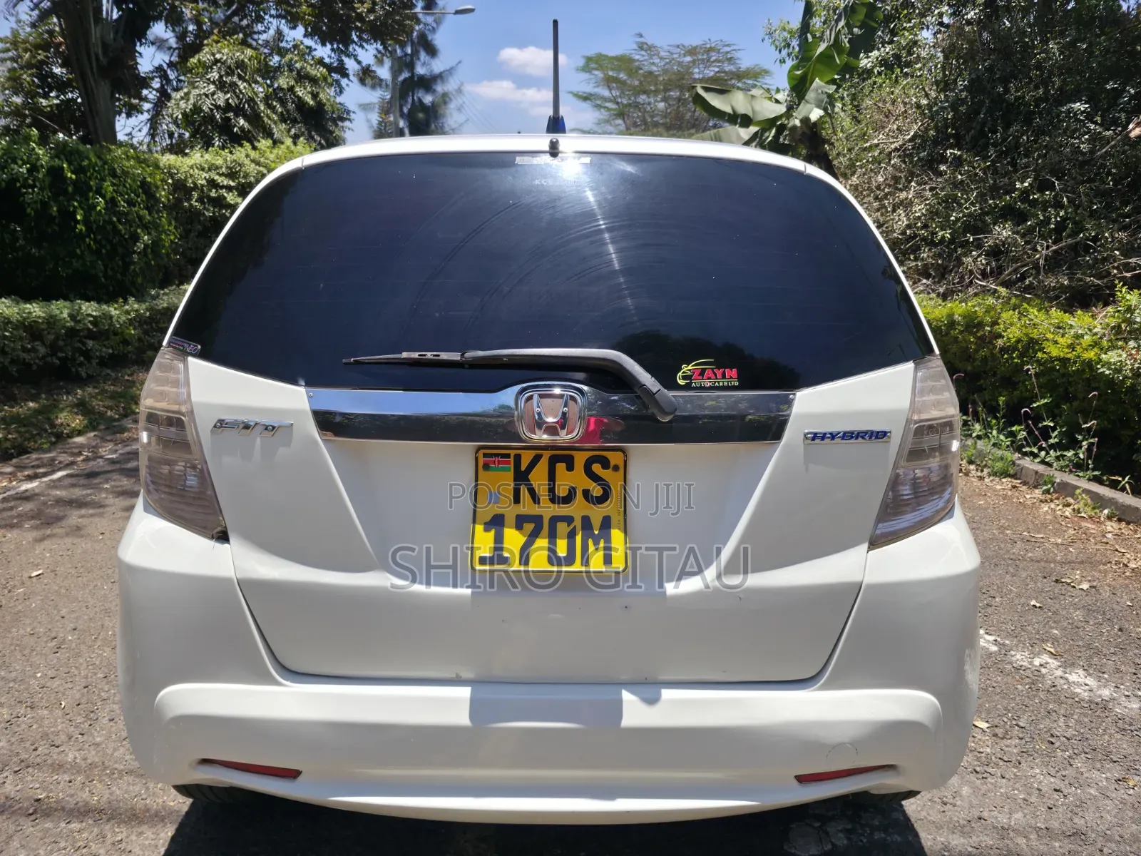 Honda Fit 2012 White