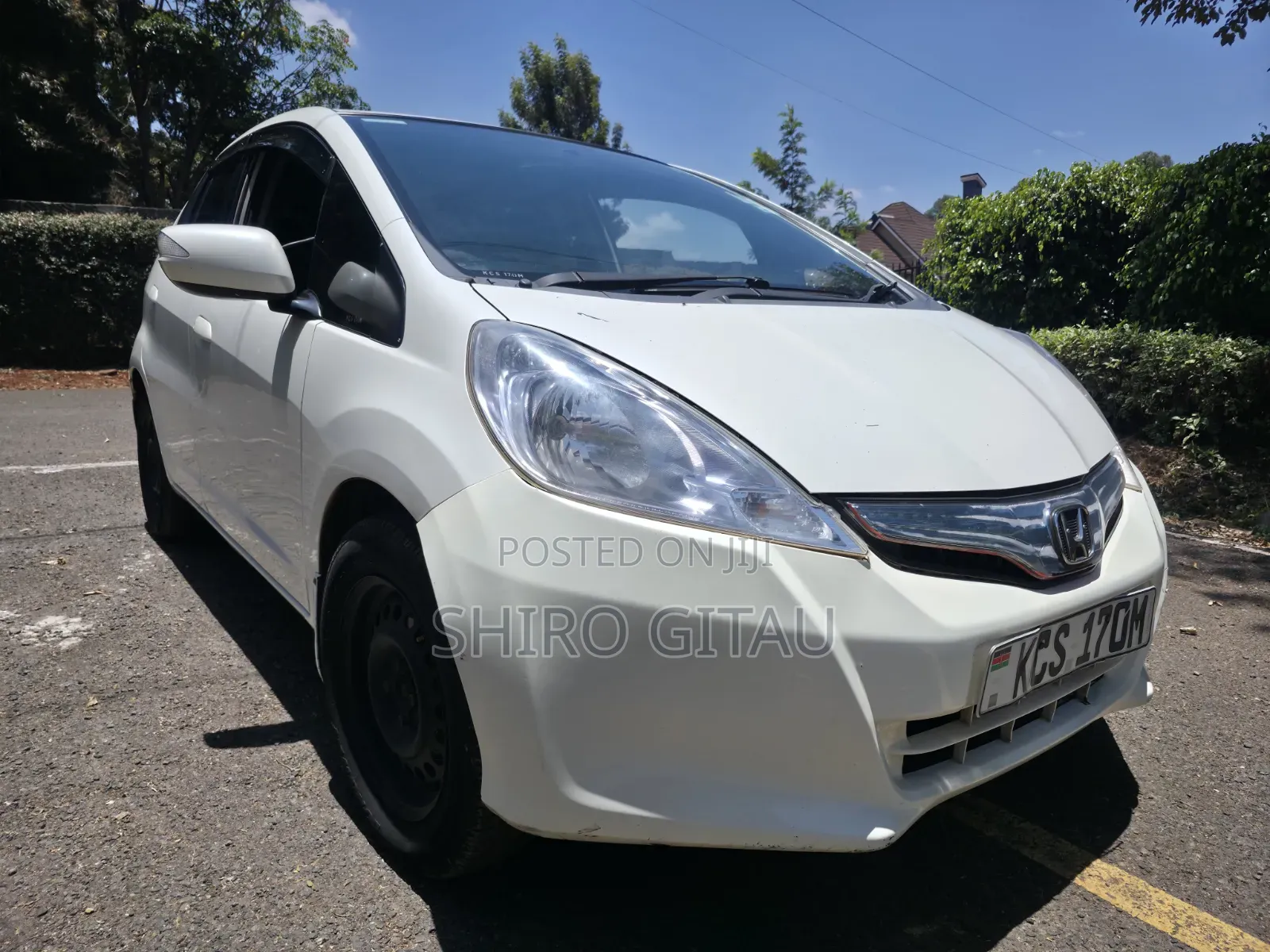 Honda Fit 2012 White