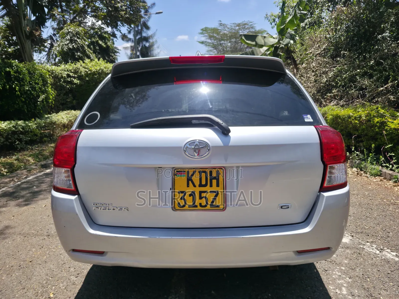 Toyota Corolla Fielder 2015 Silver