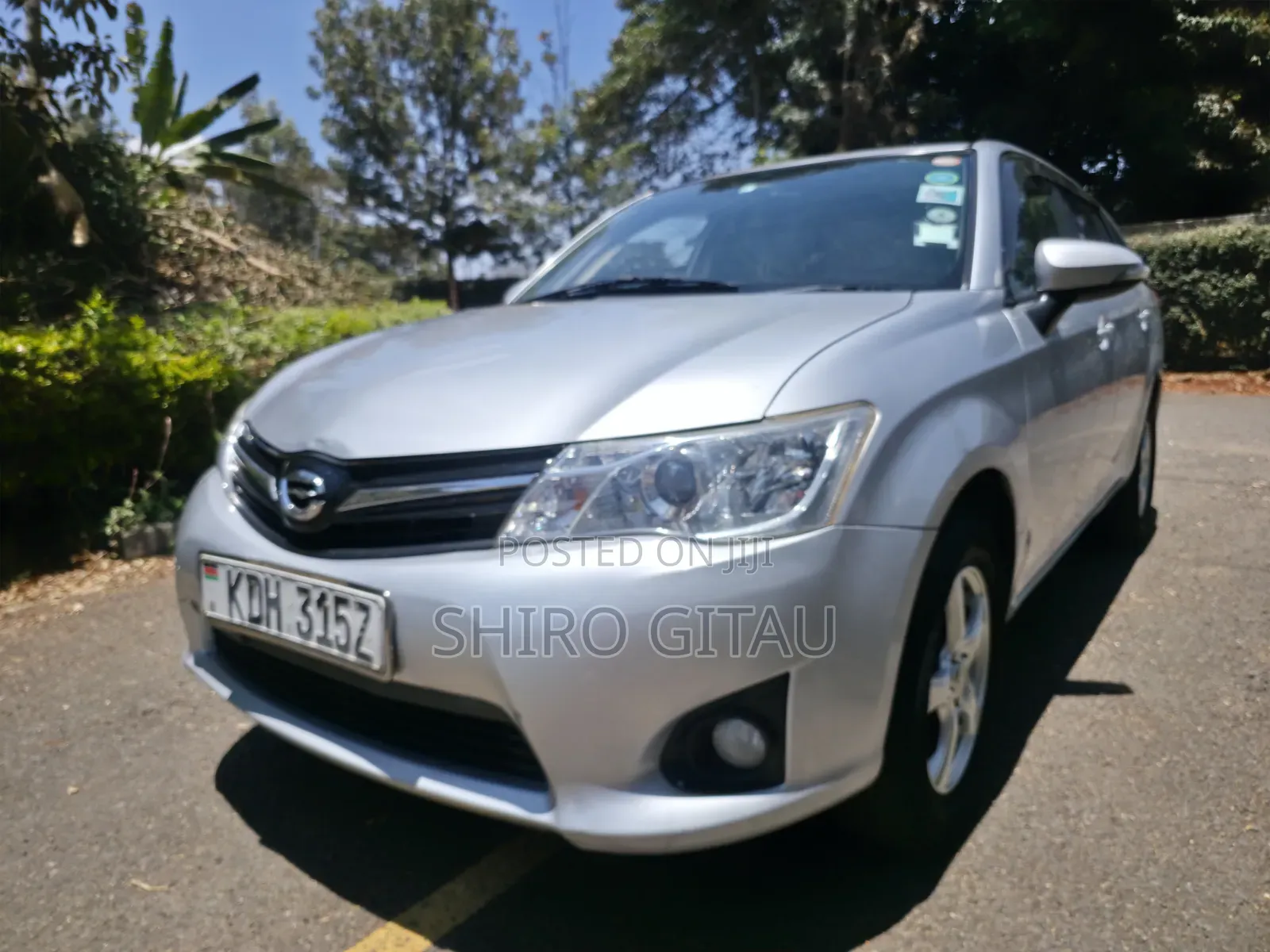 Toyota Corolla Fielder 2015 Silver