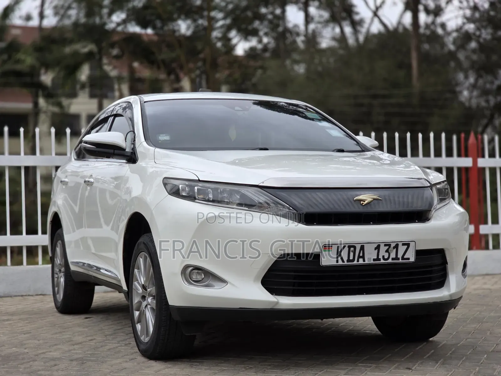Toyota Harrier 2014 White