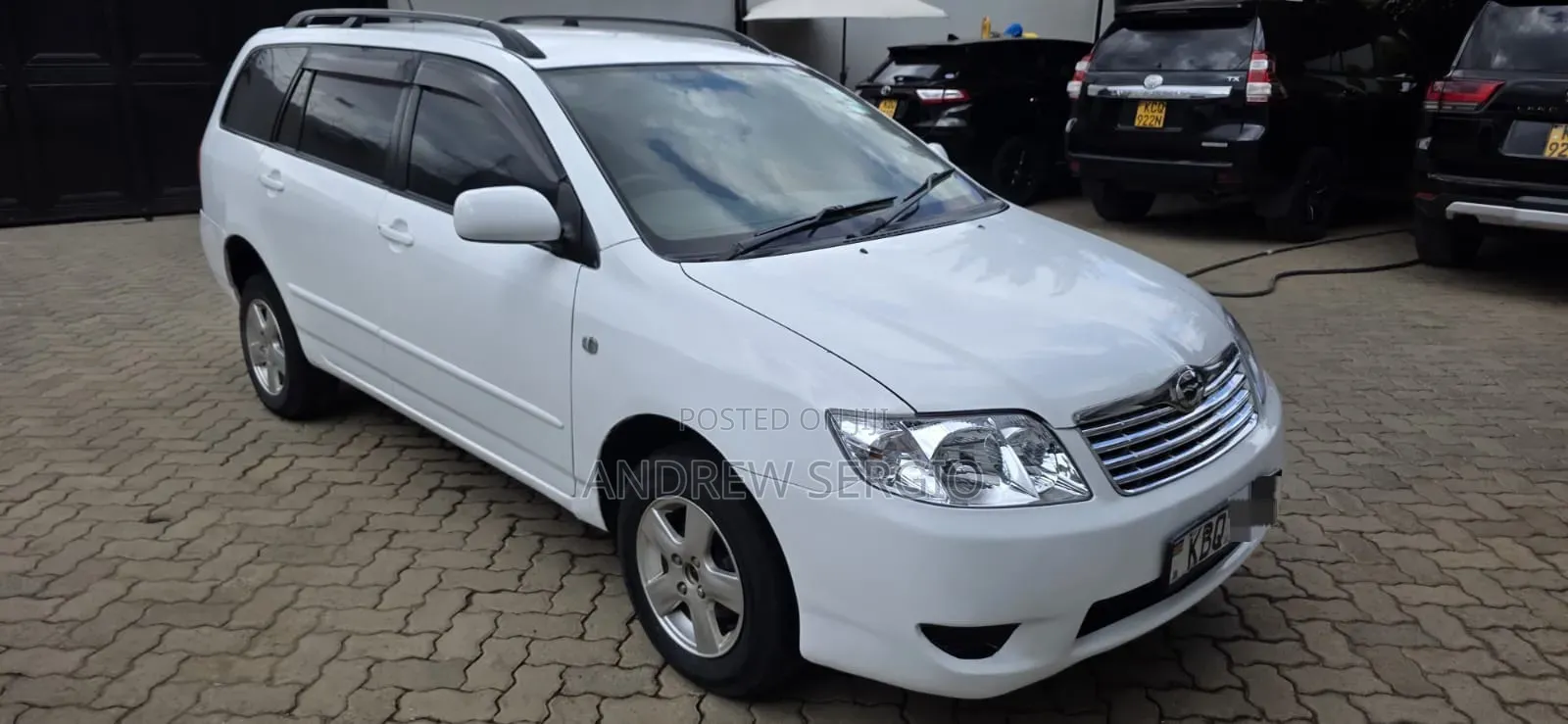 Toyota Corolla Fielder 2006 White