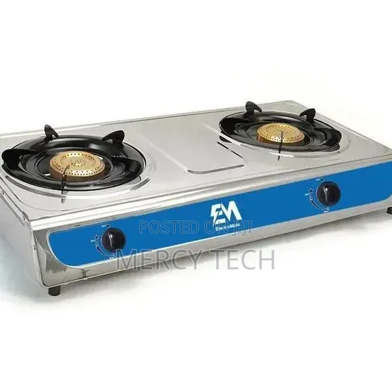 Electromate Stainless Double Burner Cooker