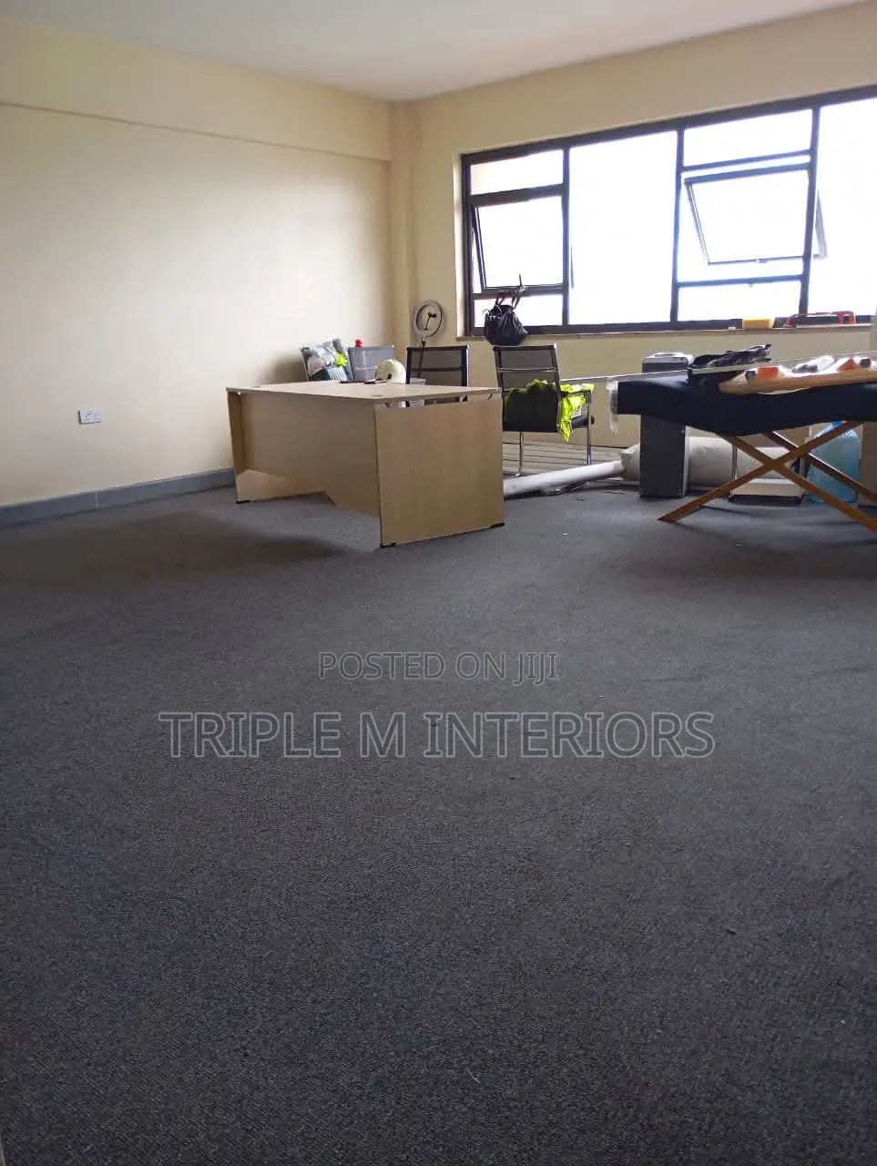 Premium Grey Wall to Wall 4mm Delty Carpet