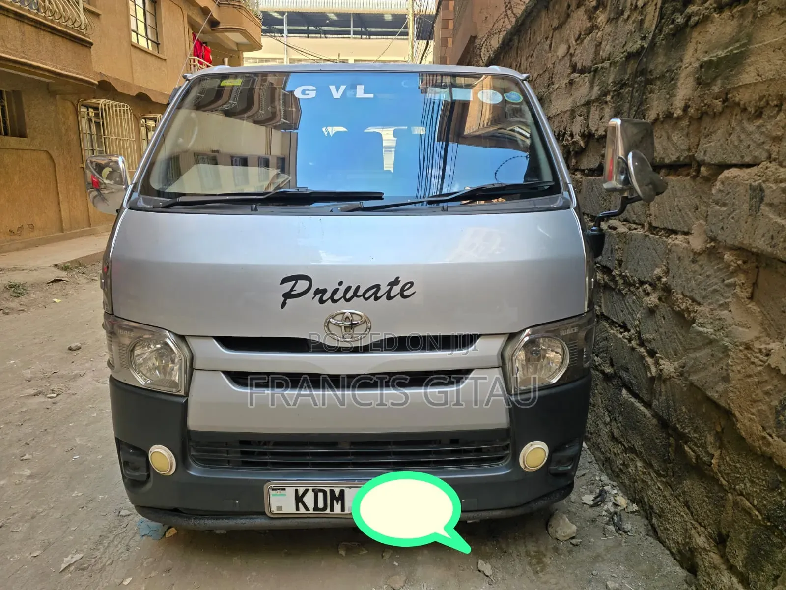 Toyota HiAce 2016 Silver