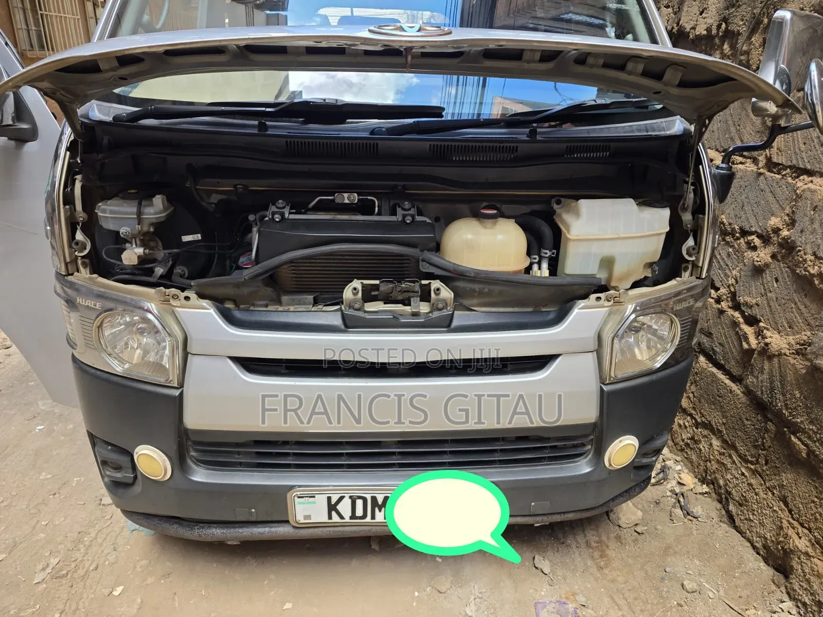 Toyota HiAce 2016 Silver