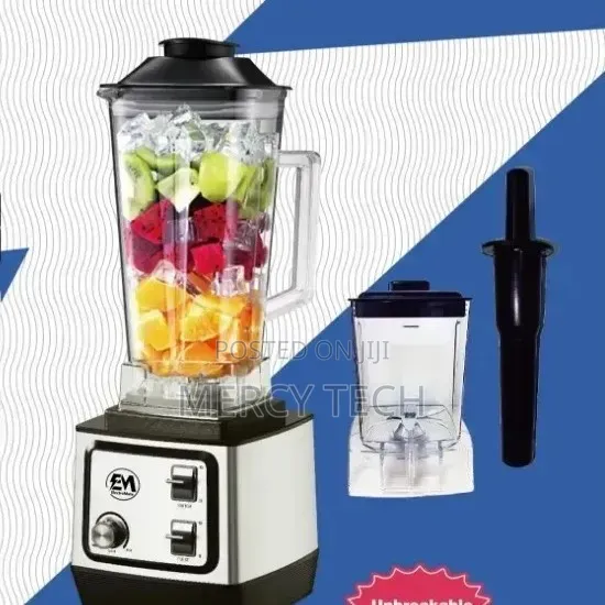 New Model 2-in-1 Electromate Commercial Blender
