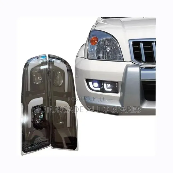Toyota Landcruiser Prado J120 2008-2009 Led DRL Fog Lights