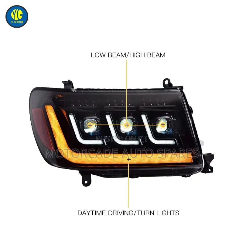 Toyota Landcruiser 100 Series Led DRL Fog Lights