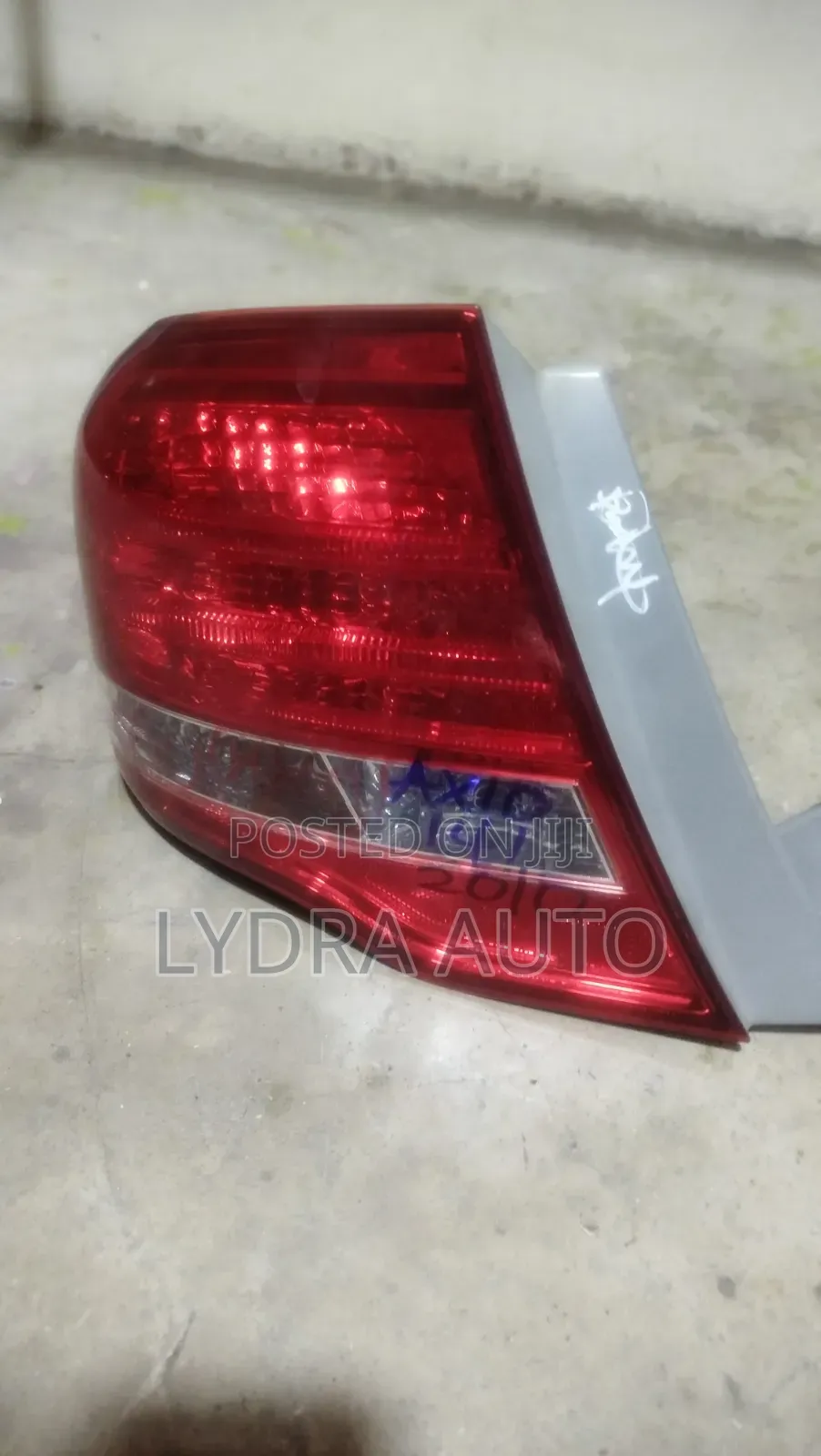 Toyota Axio 2010 Backlight