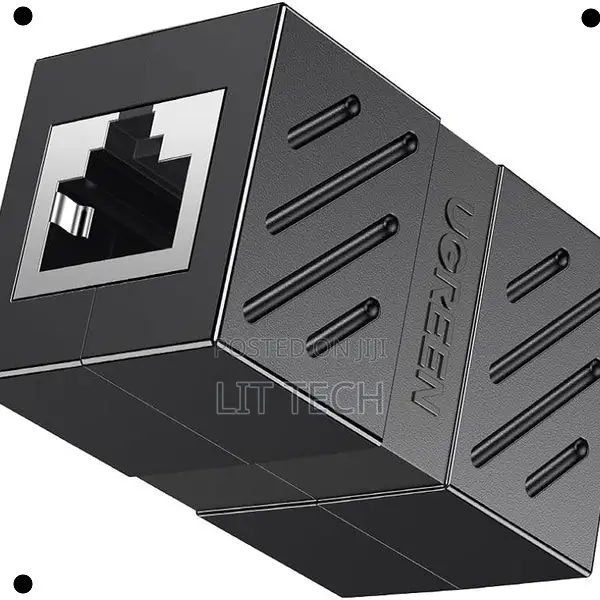UGREEN RJ45 Network Keystone Jack Coupler Black – NW114