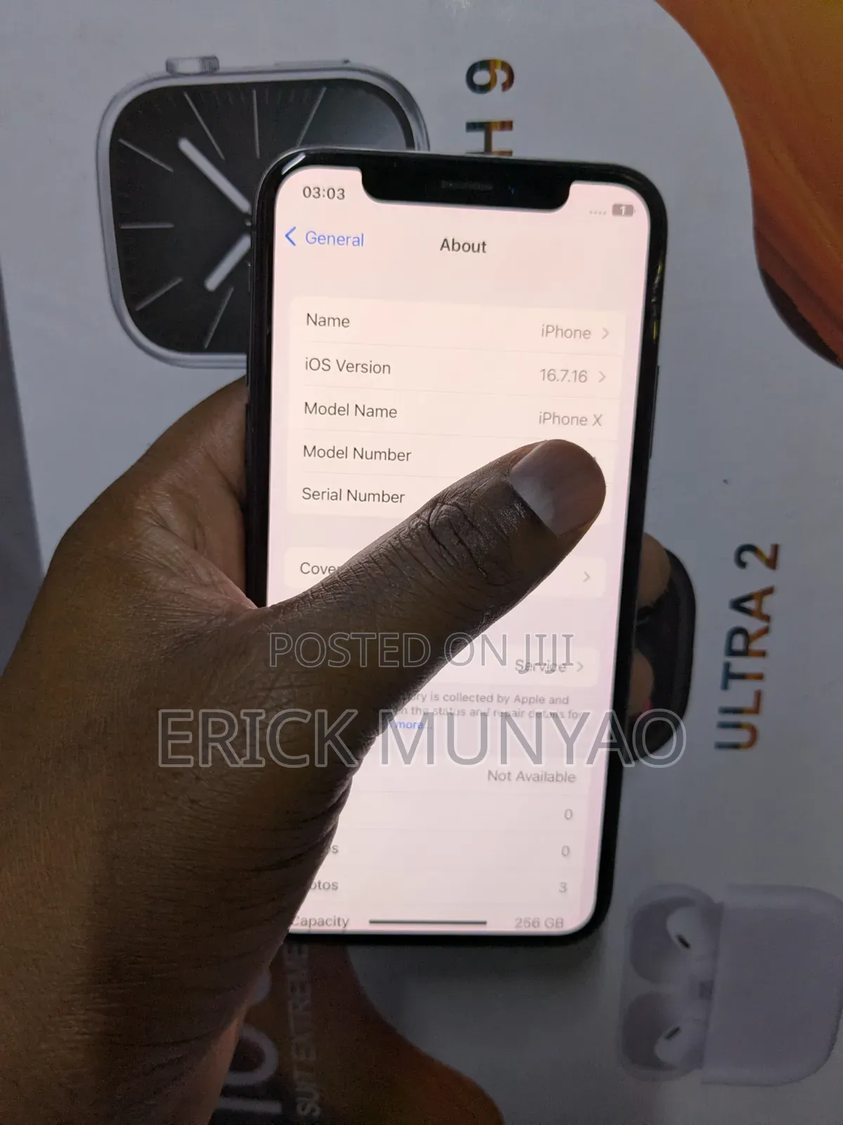 Apple iPhone X 256 GB Gray