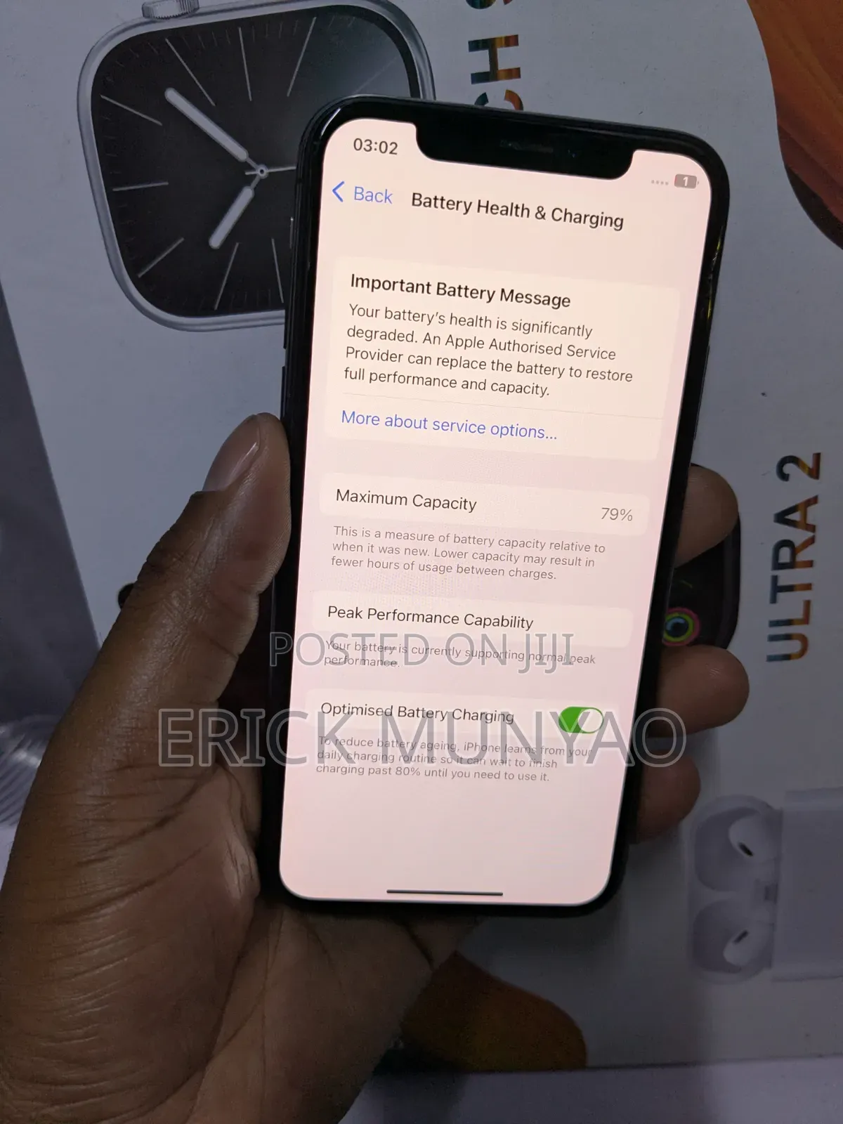 Apple iPhone X 256 GB Gray
