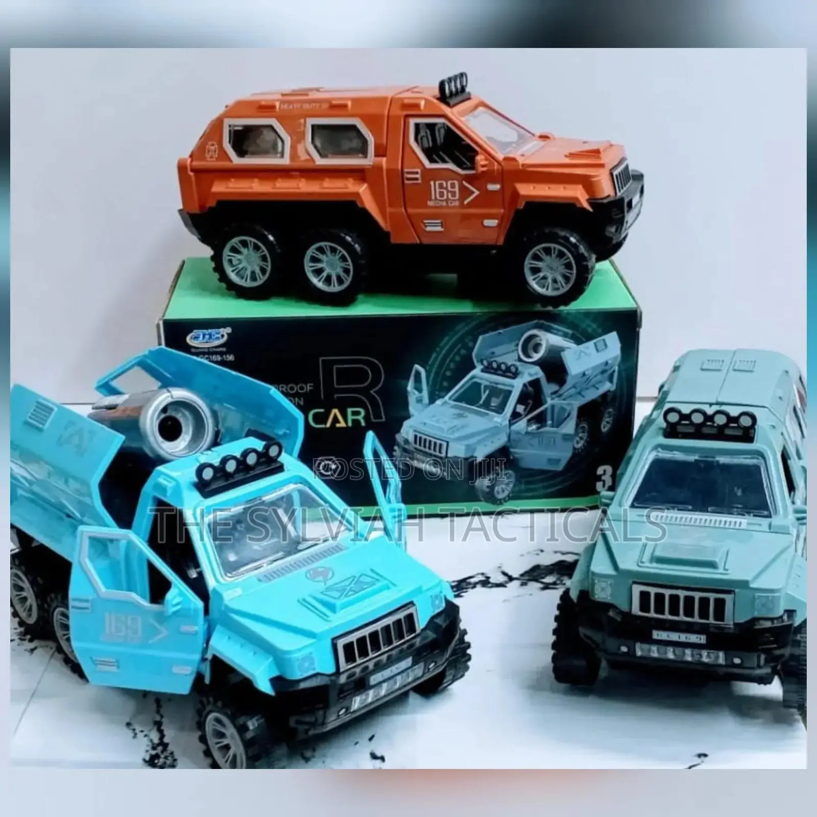 Armed Car Operated With Battery Have Lights and Sound