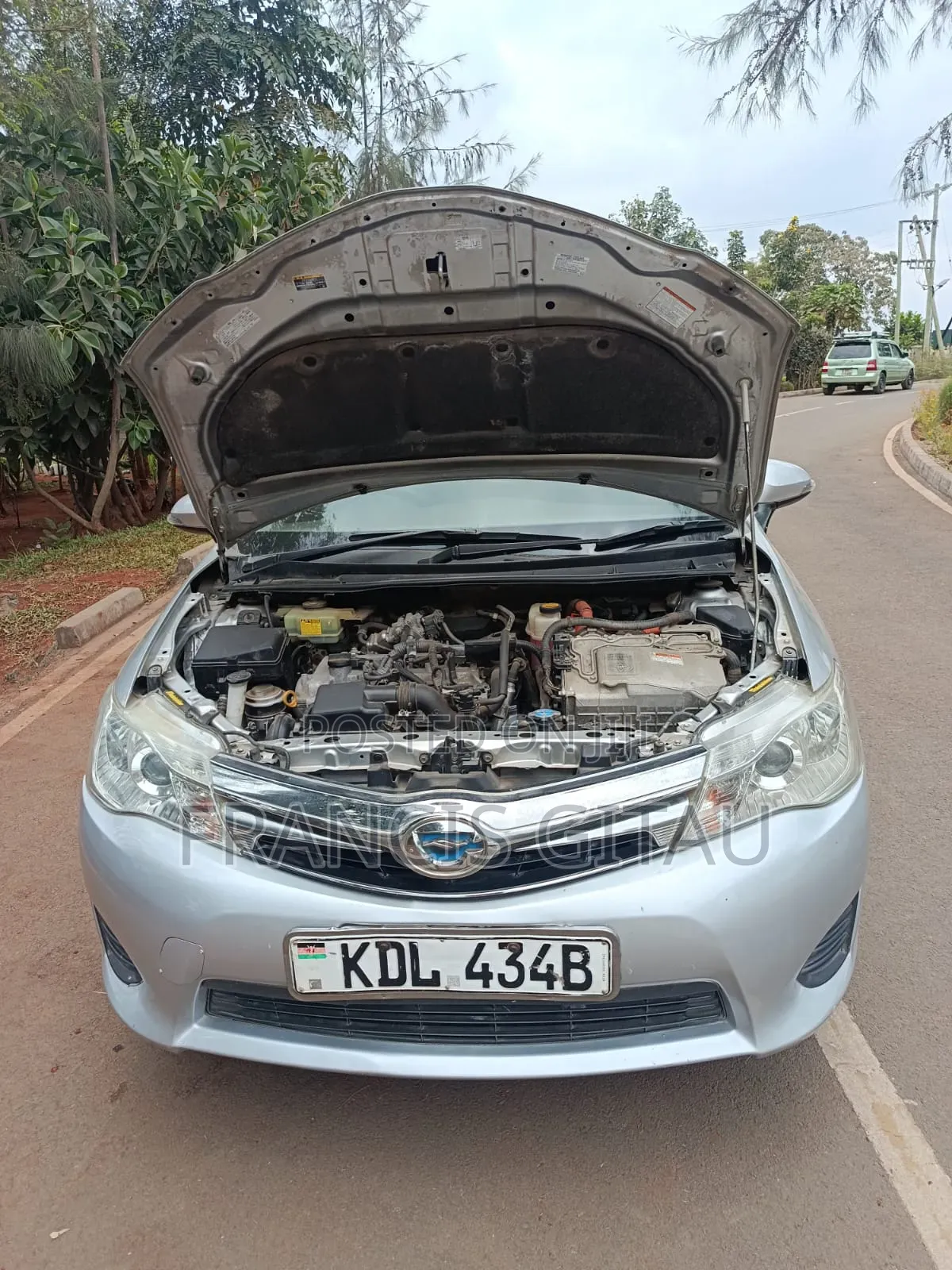 Toyota Corolla Fielder 2015 Silver