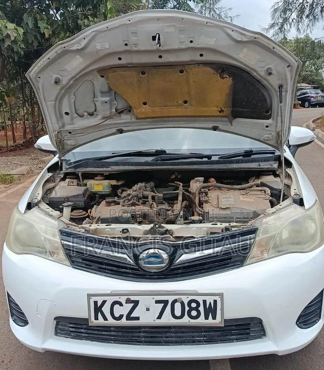 Toyota Corolla Fielder 2013 White
