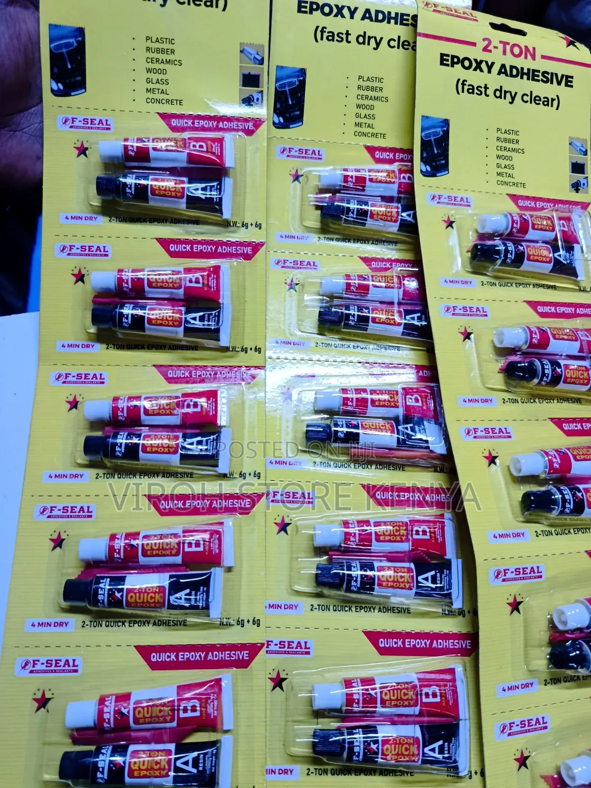 F-Seal 2-Ton 4Min Adhesive Epoxy Araldite