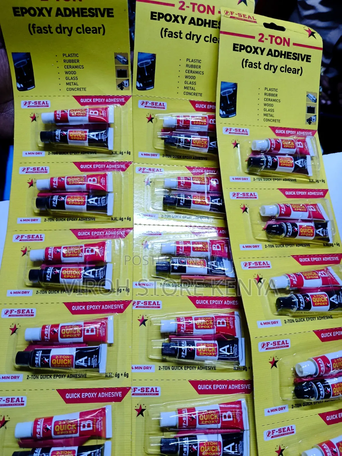 F-Seal 2-Ton 4Min Adhesive Epoxy Araldite