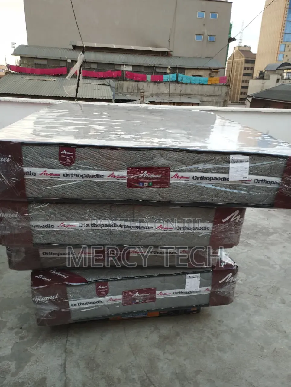 Orthopedic Spring Mattress (Grey, 35-65kg, 5x6/6")