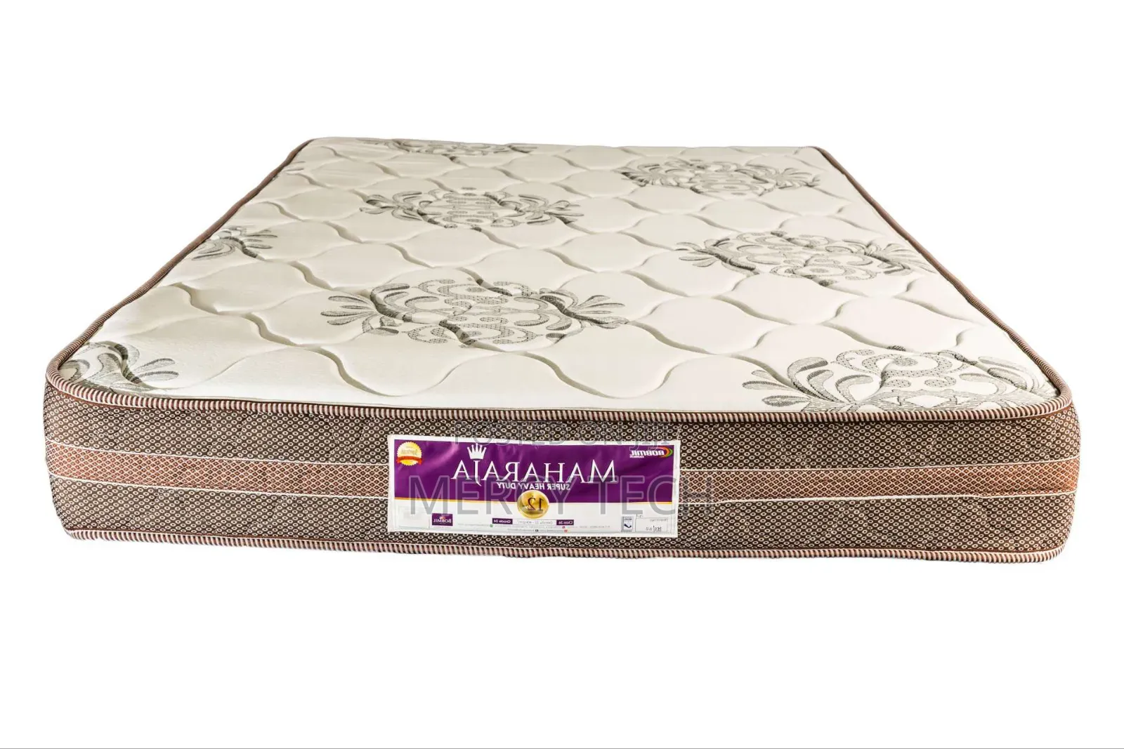 Orthopedic Spring Mattress (Grey, Firm, 35-65kg, 4x6/8")