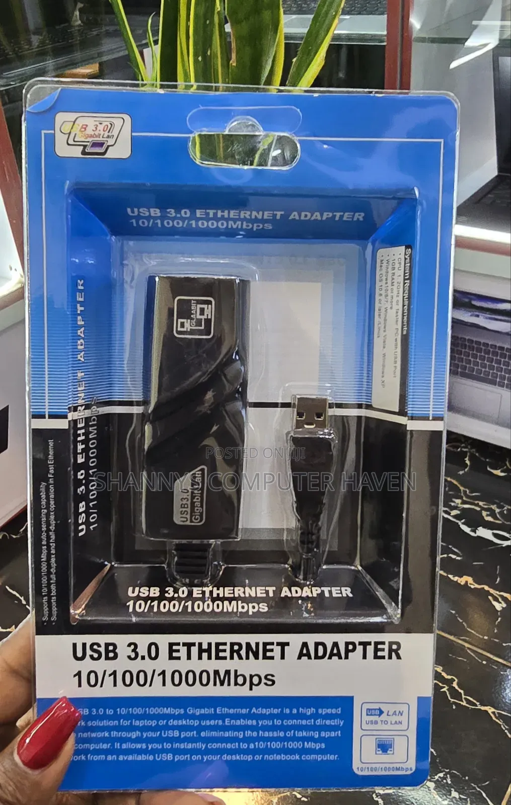 USB 3.0 to Ethernet Adaptermbps | Gigabit Lan