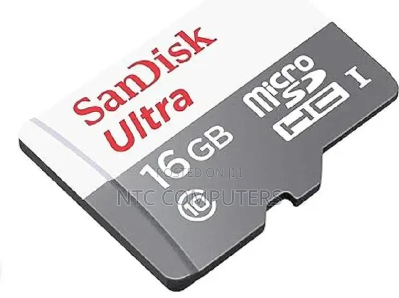 SanDisk Ultra 16GB microSDXC Up to 80mb/S Read A1 Performance Class