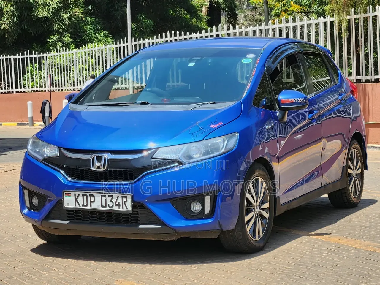 Honda Fit 2017 Blue