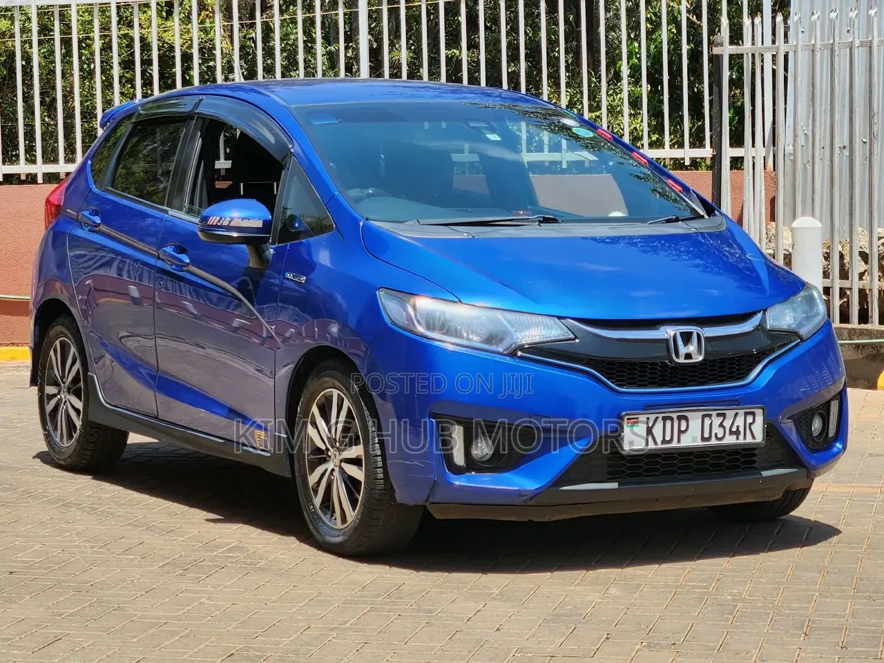 Honda Fit 2017 Blue