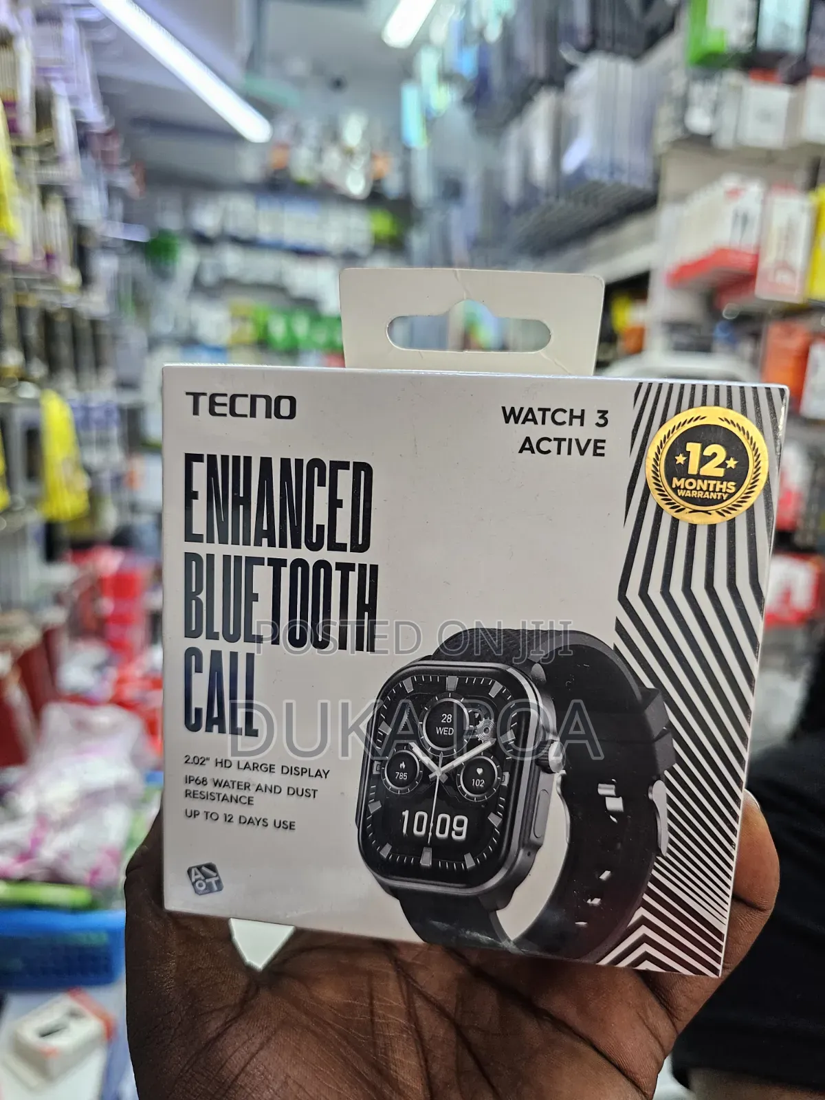 Tecno Smart Watch Advanced Bluetooth Calling Watch 3 Active