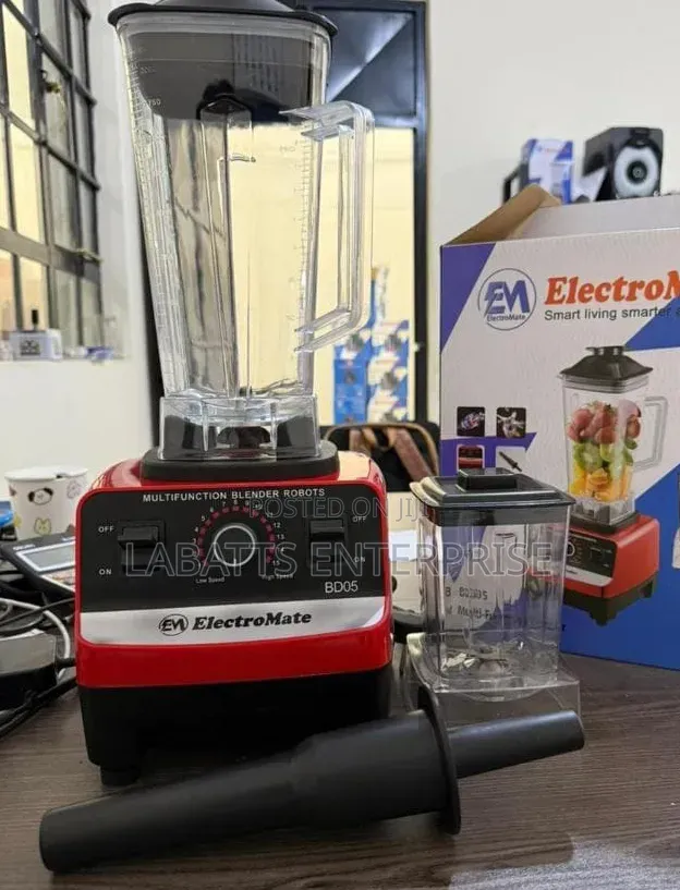 Electromate 2-in-1 Heavy-Duty Blender – SilverCrest Design