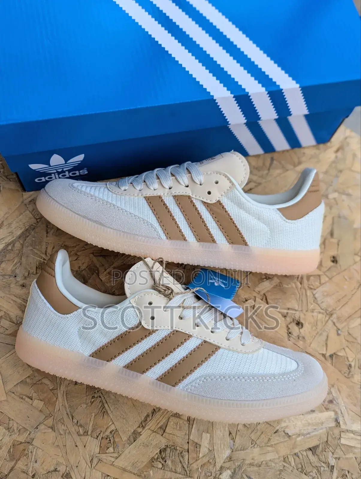 Adidas Samba OG Cream Sneakers